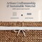 Best Choice Products Large Storage Basket w/ Separate Lid, Washable Sectioned Liner Bag